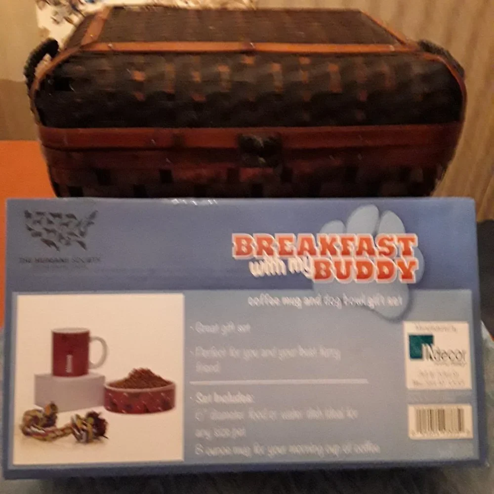 Breakfast With My Buddy Coffee Mug & Dog Bowl 2-Pc Gift Set The Humane Society